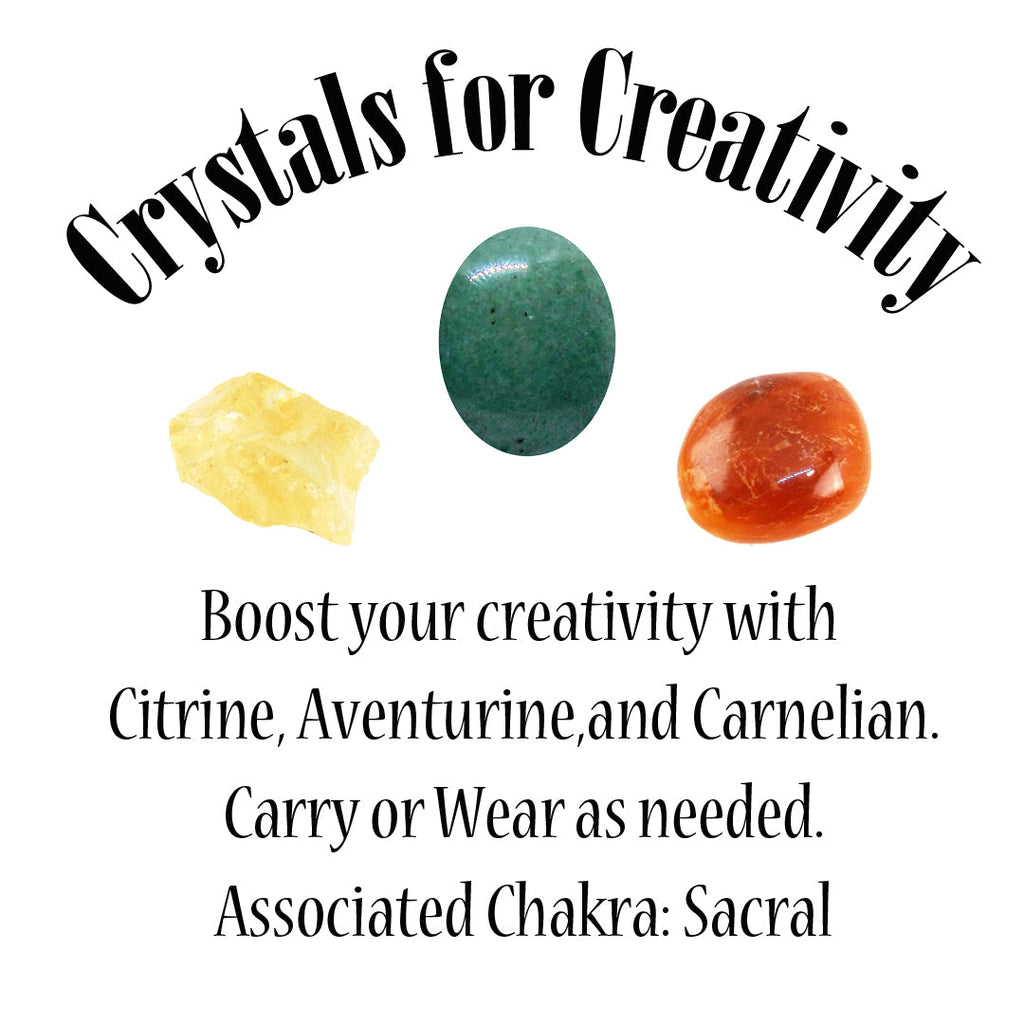 Crystals for Creativity and Inspired Expression
