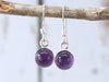 Amethyst Earrings for Stress and Anxiety - Eluna Jewelry