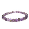 Amethyst Gemstone Healing Bracelet for Stress and Cravings - Eluna Jewelry
