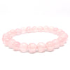 Rose Quartz Gemstone Healing Bracelet for Unconditional Love - Eluna Jewelry