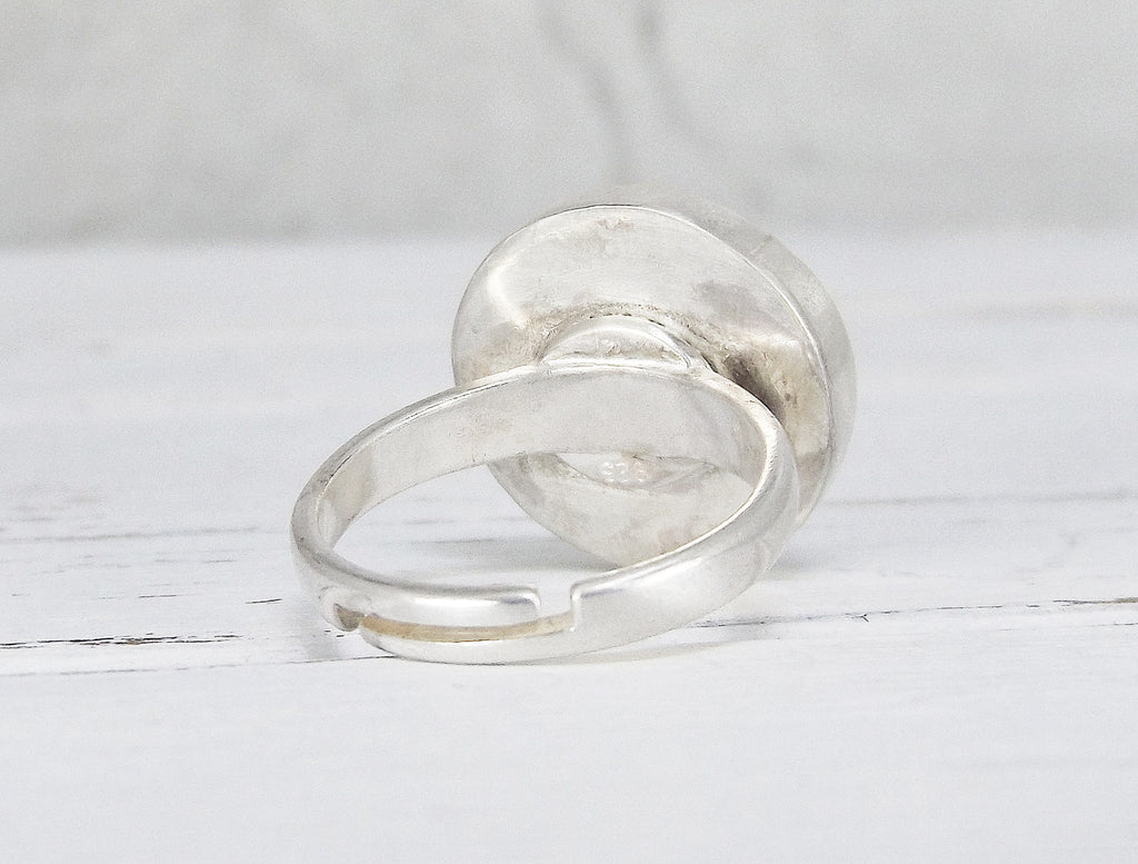 Modish Adjustable Silver Ring | Stylish Silver Ring - Rings - FOLKWAYS