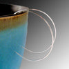 Large Silver Hoop Earrings - Eluna Jewelry