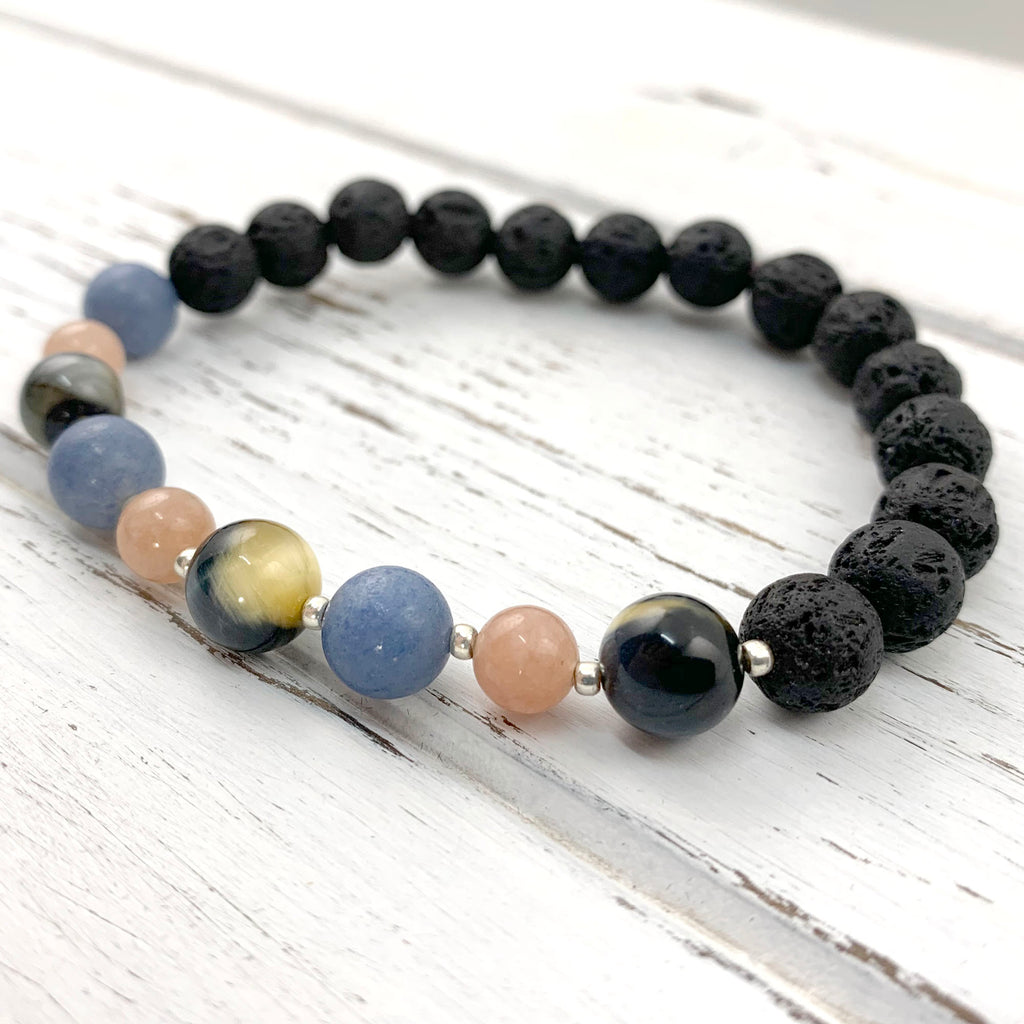 Leo Zodiac Crystal Bracelet - Divine Magic Crystals