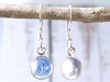 Petite Opalite Earrings in Sterling Silver - Eluna Jewelry