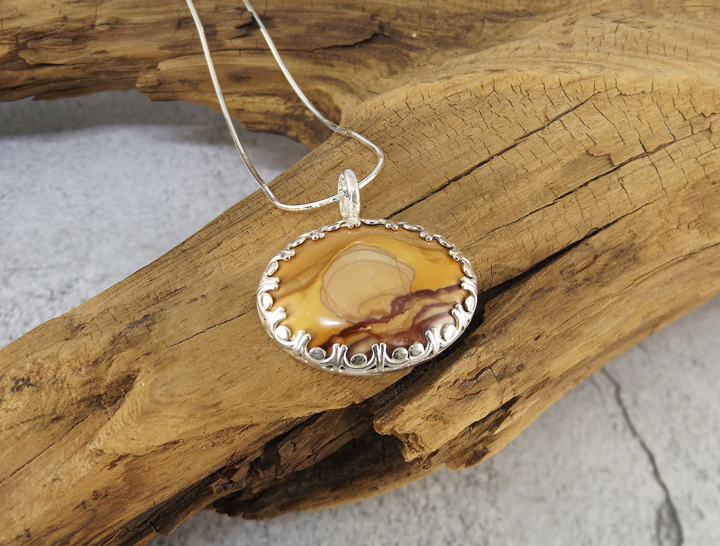 Picture Jasper in Sterling Silver